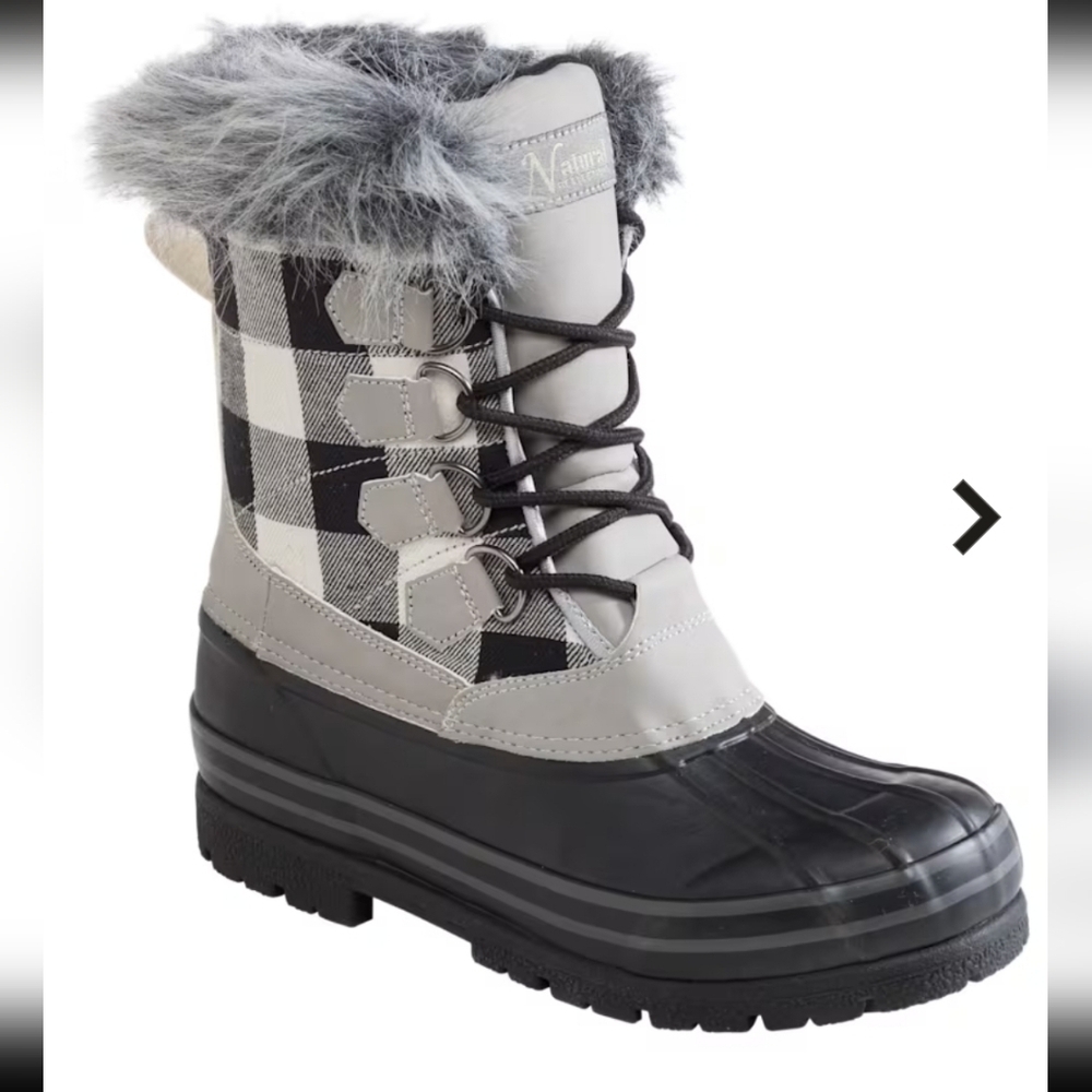 Natural Reflections Lumber Jill Insulated Pac Boots Sz 8 Like New